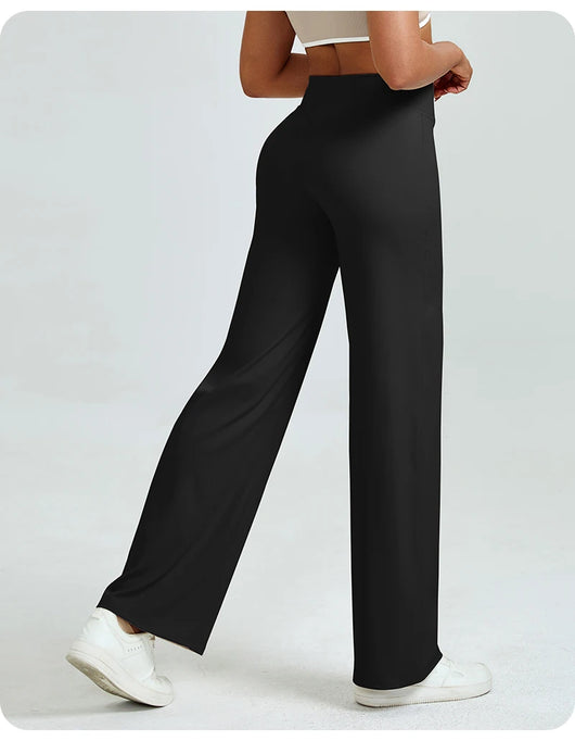 High Waisted Straight Leggings