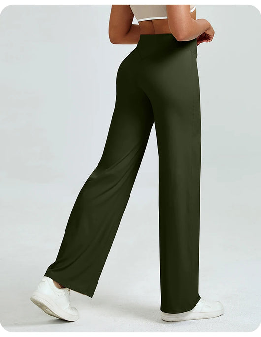 High Waisted Straight Leggings